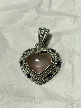 Judith Ripka Heart Pendant
